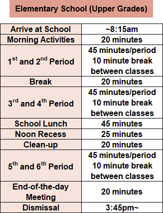 Elementary School (Upper Grades)